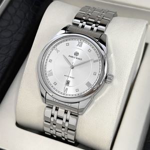 OEM ODM <b>Men's</b> Luxury Business <b>Wrist</b> <b>Watch</b> Quartz Movement Waterproof Stainless Steel Pointer Dial Customized Logo <b>for</b> <b>Men</b> - Product Image 2