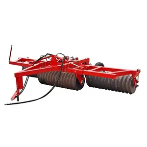 Farming equipment wheat press machine tractor farm land roller