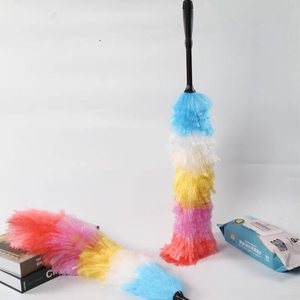 Plumeau à plumes avec système d'électrostatique pour l'élimination de la poussière, pour le nettoyage de la maison et de la voiture - Product Image 2