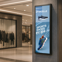 Pantalla Táctil LCD para Exteriores de Alta Luminosidad IP55, Resistente al Agua, con CMS Integrado, OEM, 1 Año de Garantía, para Publicidad en Paredes de Hoteles y Aeropuertos