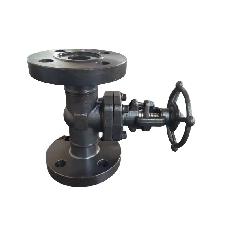 J41H-16C high-temperature steam heat transfer oil A105 forged steel flange globe valve DN15 20 25 32 40 50