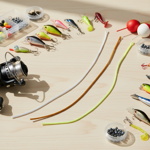 50LB Robuste Nylon-Angelschnur-Verbinder, hochfeste Vorfachschnur-Schlaufen für Fliegenfischen, Rutenbau, See, Fluss - Product Image 2