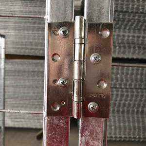 กรงสุนัขกลางแจ้งขนาดใหญ่แบบโมดูลาร์ 5*10*8 ฟุต ผลิตจากเหล็กชุบสังกะสีแบบจุ่มร้อน แข็งแรงทนทาน สำหรับขาย - Product Image 6