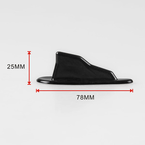 Aileron de toit universel pour <span class=keywords><strong>voiture</strong></span>, générateur de vortex en forme d'aileron de requin, stabilisateur de flux d'air auto-adhésif en ABS, accessoires de modification aérodynamique automobile - Product Image 2
