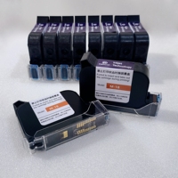 Cartouche Lnk M-18 1 pouce 12,7 mm Tête d'impression jet d'encre TIJ Encre à séchage rapide pour codage de date sur plastique et carton