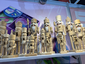 Statues d'anges 3 en 1 blanches, dorées et argentées, marionnettes de fées, poupées en bois, décorations de Noël, cadeaux, décorations de fête pour filles, <span class=keywords><strong>casse</strong></span>-noisettes, 12 cm - Product Image 5