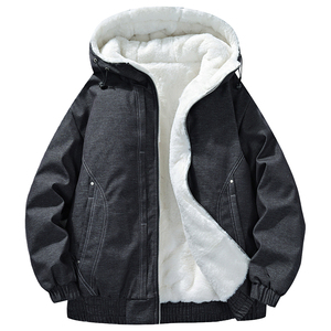 Giacche e Cappotti in Denim Blu per <span class=keywords><strong>Uomo</strong></span>, Fornitura Diretta dalla Fabbrica Cinese - Product Image 4