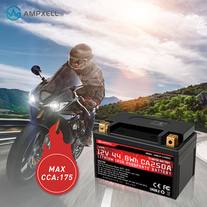 แบตเตอรี่สตาร์ทมอเตอร์ไซค์ AMPXELL 12V 3.5Ah 45Wh รุ่น CA210A สำหรับยานยนต์กำลังสูง อัตราการคายประจุสูง สำหรับเครื่องกำเนิดไฟฟ้า AMX12-35FQ 12V 3.5Ah 45Wh C - Product Image 1