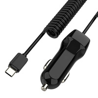 Grosir 5V 2.1A USB pengisi daya mobil dengan tipe-c/Micro USB/kabel pengisi daya