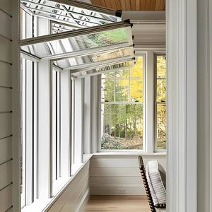 עיצוב מודרני אלומיניום storefront אנכי הזזה עד חלון הקפל as2047 - Product Image 3