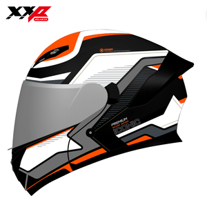 Casque de moto intégral XXP HELMETS ICONIC PREMIUM, coque en ABS, design graphique, visière transparente, style iconique premium - Product Image 4