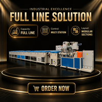 Ligne d'extrusion de profilés en plastique, extrudeuse de profilés en caoutchouc, machine de production pour bandes, tubes et tuyaux