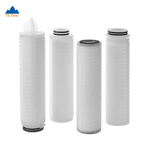 20 pulgadas 0,5 <span class=keywords><strong>um</strong></span> PP cartucho de filtro plisado Código 7 para cosmética de la loción de la crema de aclaración de filtración - Product Image 4