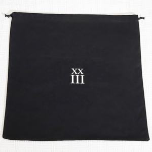 Bolsa de compras con cordón Twilll de algodón negro grande reutilizable de lujo, bolsa de polvo para extensiones de cabello, bolsa de algodón para embalaje de regalo - Product Image 3