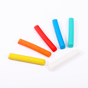 Foska MSDS Certification non toxique sécurité réutilisable doux et non collant 6 couleurs vives pâte à <span class=keywords><strong>modeler</strong></span> pour garçons filles enfants - Product Image 1