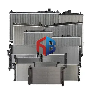 Radiateur de brasage en aluminium de vente directe d'usine de la Chine pour Acura/Audi/BMW/Buick/Cadillac/Chevrolet/Daewoo/Dodge/Ford/Jeep/Toyota