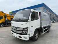 Camion Compacteur de Déchets Électrique Pur Foton 4x2, Véhicule de Collecte des Ordures, Prix Usine Promotionnel