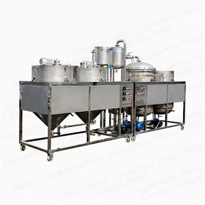 3TONS Oil Refinery Purification/ Decoloring / egumming /GLY500 GUANGXIN oil refinery