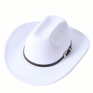 Sombreros de Vaquero Negros de Texas al por Mayor, Estilo Nuevo 2022, Material de Poliéster y Algodón, para Adultos - Product Image 3