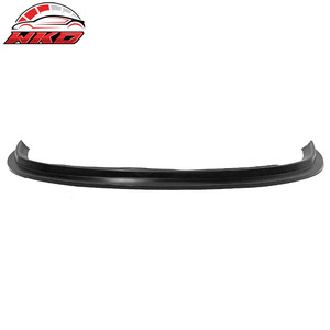 เหมาะสำหรับ Honda Civic del Sol ปี 1993-1995  ลิ้นกันชนหน้า สีดำดิบ - Product Image 2