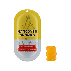 Oem/Odm Etiqueta Privada Gummies Resaca Vegano Hígado Desintoxicación Anti-Resaca Gummies Post Alcohol Tratamiento <span class=keywords><strong>Vitamina</strong></span> Caramelo - Product Image 3