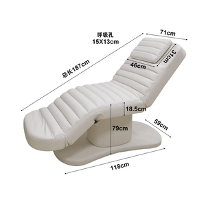Cama Eléctrica <span class=keywords><strong>de</strong></span> Belleza para Salones <span class=keywords><strong>de</strong></span> Belleza <span class=keywords><strong>con</strong></span> Funciones <span class=keywords><strong>de</strong></span> <span class=keywords><strong>Limpieza</strong></span> <span class=keywords><strong>de</strong></span> Oídos, Tatuajes, Masajes, Terapia, Cirugía, Extensión <span class=keywords><strong>de</strong></span> Pestañas, Altura Ajustable - Product Image 5
