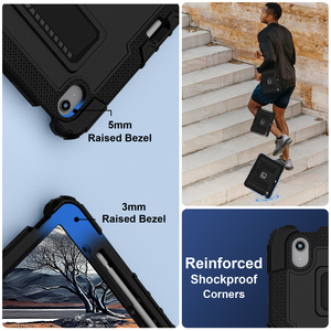 Capa Resistente a Impactos para iPad Air 13 M2 M3 2024 2025 com Suporte Dobrável, Porta Caneta Magnético e Alça de Ombro OEM ODM - Product Image 6