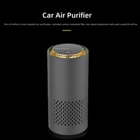 Purificador de Aire para Auto de Alta Calidad, Bajo Nivel de Ruido, con Temporizador Ajustable, Blanco, Mini, Recargable por USB, Portátil, para Mascotas
