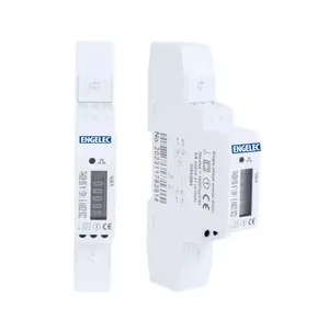 DDS238-1 Single Phase two wire 5(45)A backlight function 5+2 or 6+1 LCD display Din Rail Type kwh energy meter Watt Hour Meters