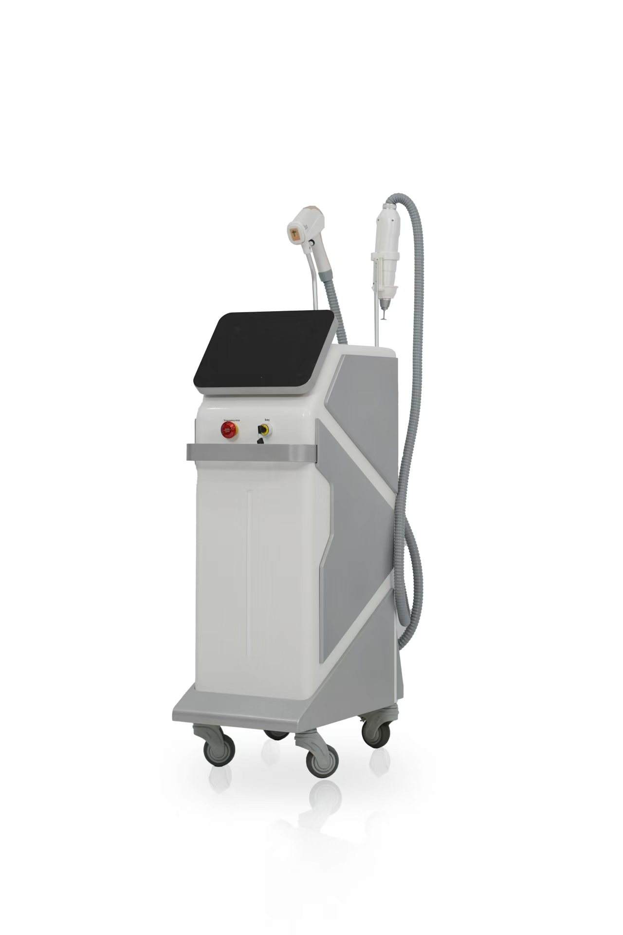 ORANGLES Portable IPL SHR Picolaser Hair Removal Device | 3-in-1 Home Use Beauty System for Legs, Arms, Face & Body – orangles Kuwait - angled perspective - presenting advantages - Image 4 of 6 | fits any environment | Purchase Portable IPL SHR Picolaser Hair Removal Device | 3-in-1 Home Use Beauty System for Legs, Arms, Face & Body – orangles Kuwait Michigan | Free Shipping ORANGLES