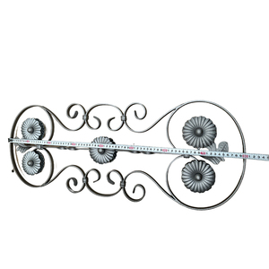 Balaustres Decorativos de Hierro Forjado en Negro Satinado ORB ORC de 1/2 Pulgada, Mástiles de Escalera de Metal para el Mercado Canadiense - Product Image 1
