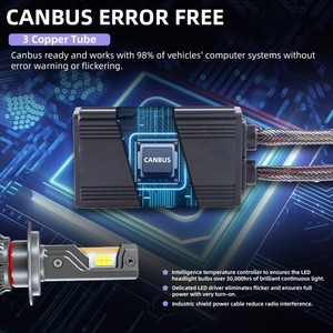 Mô Hình Mới Thiết Kế Thời Trang 200W 32000lm Ba Chân Không Đồng Canbus 3570 <span class=keywords><strong>Chip</strong></span> H4 9004 Không Thấm Nước Xe <span class=keywords><strong>LED</strong></span> Đèn Pha - Product Image 4