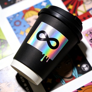 Eco Friendly Custom logo printed paper <b>cups</b> 12oz double wall insulated coffee <b>cups</b> for <b>hot</b> <b>chocolate</b> latte takeaway packaging - Product Image 2