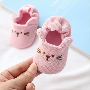 Chaussures pour bébé et tout-petit à semelle souple respirante, chaussures pour bébé de 6 mois, tissu en coton, premières chaussures de marche pour bébé - Product Image 3