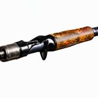 Canne à pêche Luya en bois massif et carbone Cheery Devil Hunter Lei Qiang Deuxième Génération XXH pour la pêche au Black Fish, avec moulinet de pêche