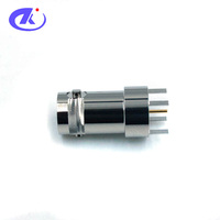 Connecteur BNC Femelle Haute Performance 75 Ohms à Quatre Broches Dorées, Gamme de Fréquences DC-3GHz, Durabilité 500 Cycles – Vente Directe Usine