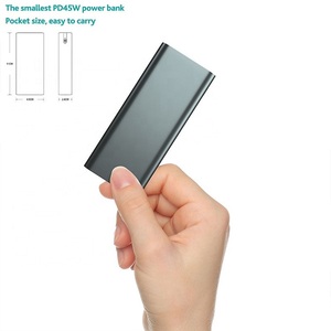 Nouvelle batterie externe portable ultra-mince en aluminium PD <span class=keywords><strong>45W</strong></span> 10000mAh Type-C tendance pour ordinateurs portables et téléphones mobiles - Product Image 3