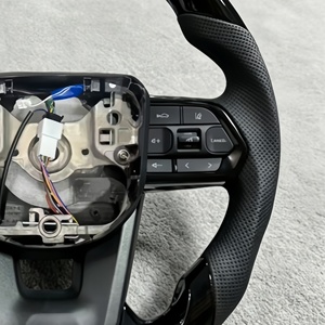 Volant de voiture personnalisé noir piano pour <span class=keywords><strong>Toyota</strong></span> LC300, LC79, LC70, Camry, LC500, 500h (2016-2026) – Amélioration intérieure - Product Image 5