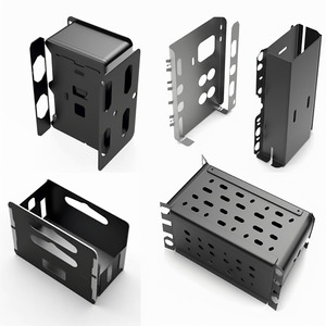 Custom Sheet Metal Fabrication Electronic Enclosure <b>Powder</b> Coated Steel Laser Cutting Bending Server Chassis Factory - Product Image 4