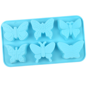 6-Cavity Cartoon Design Eco-Friendly Silicone Cake <b>Mold</b> for Soap Ice Cream <b>Jelly</b> Baking-Party Essentials - Product Image 3