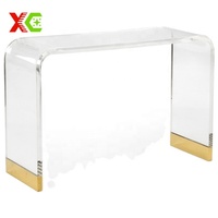 Panneau en plexiglas acrylique transparent brillant, idéal pour la fabrication de dessus de coiffeuse, matériau brut PMMA facile à nettoyer, découpé sur mesure pour la maquillage et la décoration de chambre
