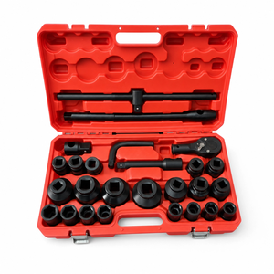 Kit Professionale per Rimozione Giunti Sferici e Giunti Cardanici - Attrezzi in Acciaio Forgiato per Sospensioni Auto con Valigetta Rigida, 1 Set 6 Chiavi - Product Image 1