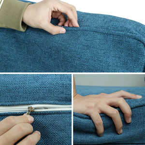 Bantal Sofa teras berlapis, bantal kursi tahan air dalam/luar ruangan anti-decubitus, bantal pinggang untuk musim semi dan musim dingin - Product Image 5