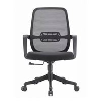 Chaise de bureau exécutive en maille, réglable en hauteur, ergonomique, pour ordinateur et gaming, pivotante et luxueuse