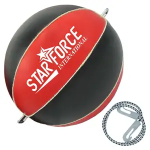 Speed Boxsack Leder Speed Ball Hanging Boxing Punch ing Ball, Double End Ball mit Boxen