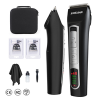 Tondeuse à cheveux personnalisée SiMAiSHEN D1-D, rechargeable par USB, lame en céramique, pour hommes, idéale pour les barbiers.