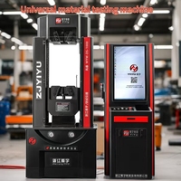 Equipo de Prueba de Resistencia a la Tracción Universal Digital con Control por Computadora ASTM CE 300KN, Instrumento de Laboratorio para Pruebas