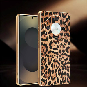 Étuis de couverture de téléphone arrière de créateur de mode pour Oneplus 11/11R/12/12R/13/13R/13T/13S/<span class=keywords><strong>Nord</strong></span> CE4/ACE3 <span class=keywords><strong>Chrome</strong></span> Skin Feel Luxury Magnetic - Product Image 3