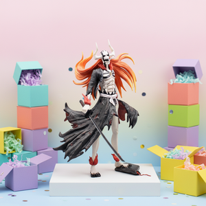 Nueva Figura de Acción de PVC de 25 cm de <span class=keywords><strong>BLEACH</strong></span>, Kurosaki <span class=keywords><strong>Ichigo</strong></span> en Forma Completa, Versión de Batalla, Juguete de Anime, Modelo Coleccionable - Product Image 5