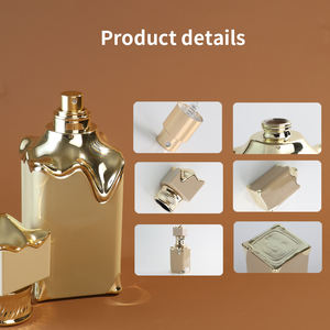 Flacon vaporisateur de parfum vide de luxe arabe de Dubaï Eric 100ML en verre avec couvercle et boîte d'emballage personnalisée - Product Image 3